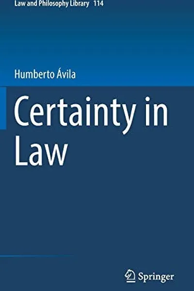 Capa de Certainty in Law