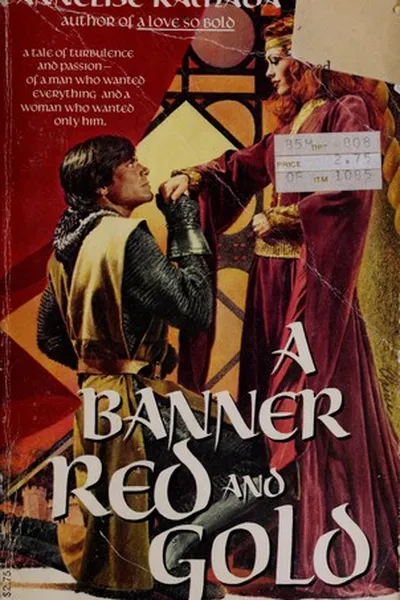 Capa de Banner Red and Gold