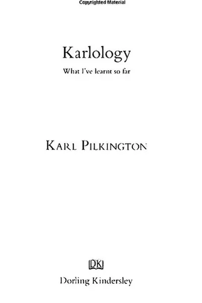 Capa de Karlology