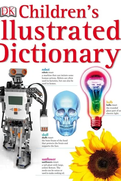 Capa de DK children's illustrated dictionary