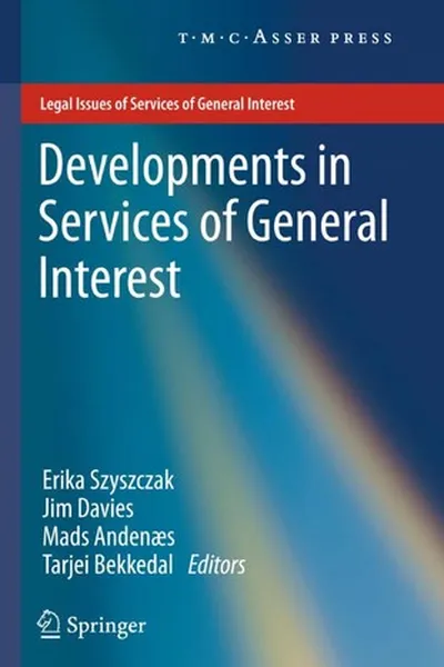 Capa de Developments in Services of General Interest