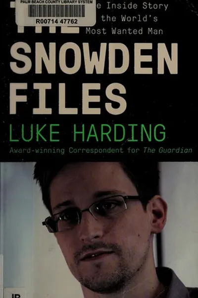 Capa de The Snowden files