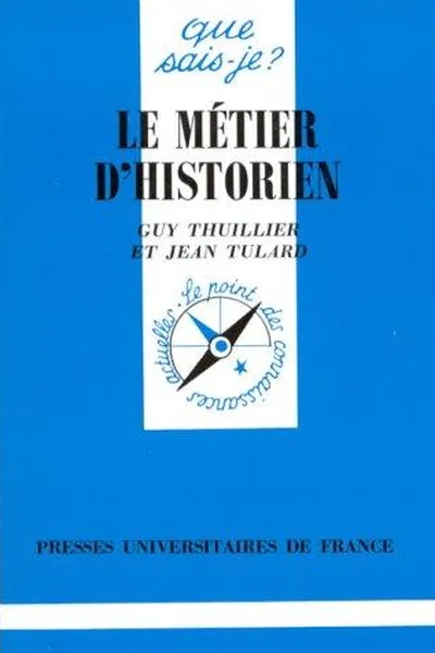 Capa de Le métier d'historien