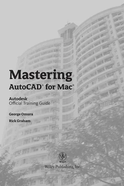 Capa de Mastering AutoCAD for Mac