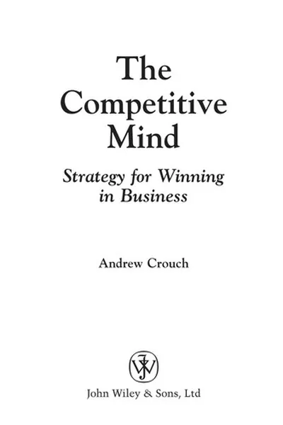 Cover of The competitive mind
