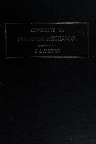 Capa de Concepts in quantum mechanics