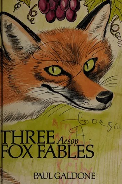 Capa de Three Aesop fox fables