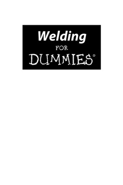 Capa de Welding for dummies
