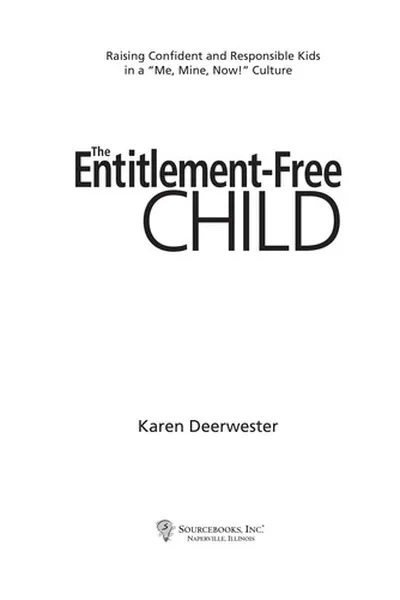 Capa de The entitlement-free child