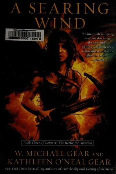 Capa de A searing wind