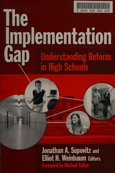 Capa de The implementation gap