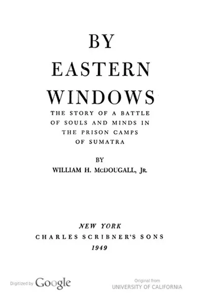 Capa de By eastern windows
