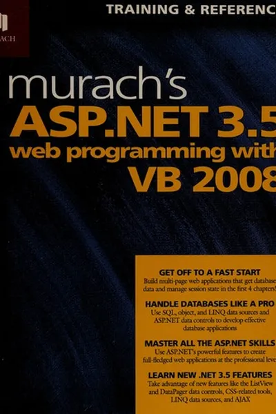 Capa de Murach's ASP.NET 3.5 web programming with VB 2008