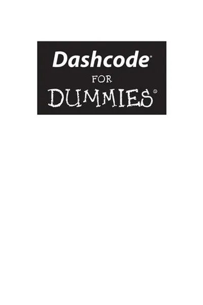 Capa de Dashcode for Dummies