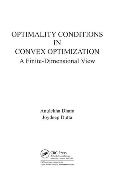Capa de Optimality conditions in convex optimization