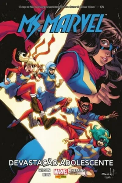 Cover of Ms. Marvel: Devastação Adolescente