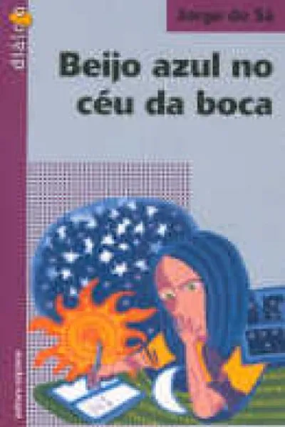 Cover of Beijo azul no céu da boca