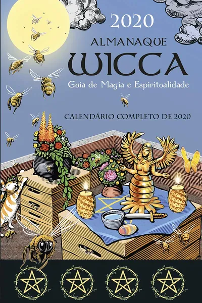 Cover of Almanaque Wicca 2020