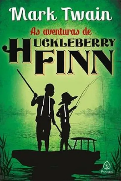 Cover of As Aventuras de Huckleberry Finn