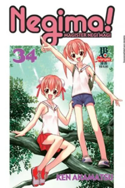 Cover of Negima! Magister Negi Magi #34