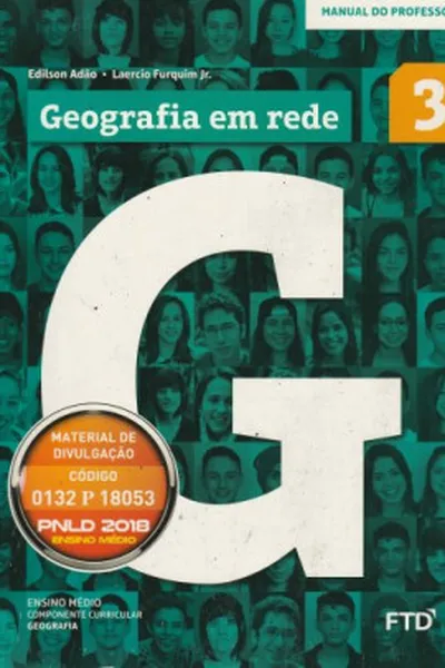 Cover of Geografia em Rede 3 - Manual do Professor