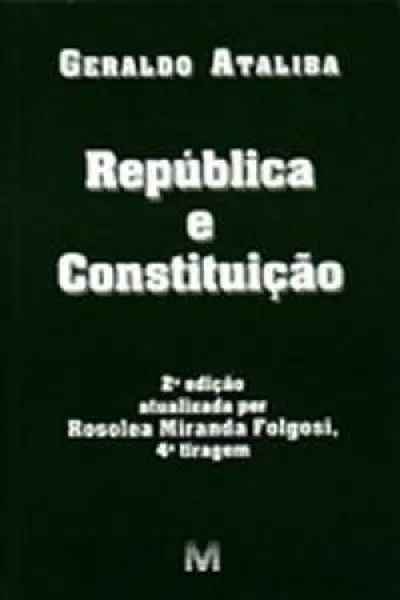 Cover of República e Constituição