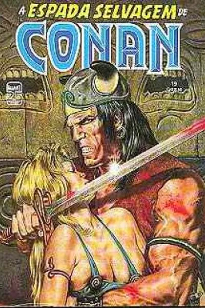 Cover of A Espada Selvagem de Conan #019