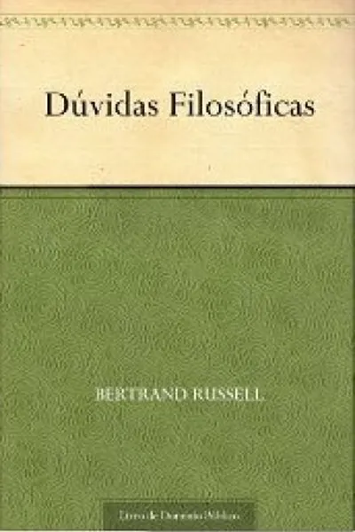 Cover of Dúvidas Filosóficas