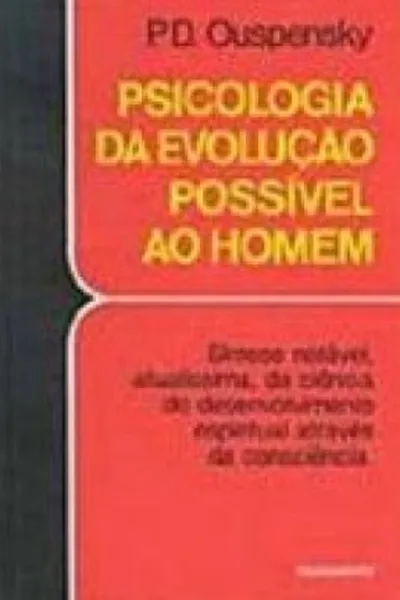 Cover of Psicologia da Evolução Possivel ao Homem