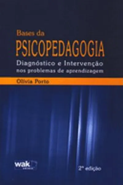 Cover of Bases da Psicopedagogia