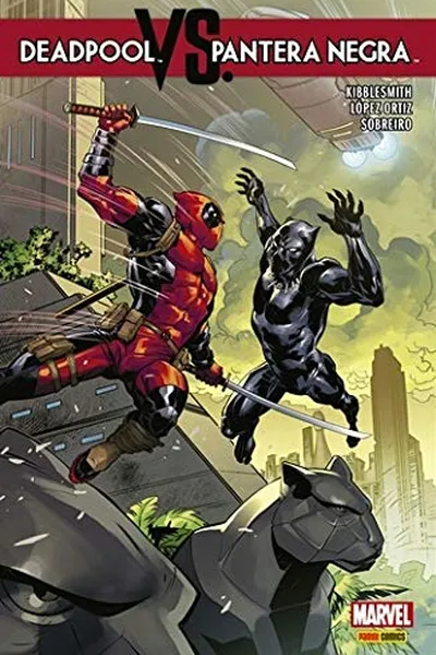 Cover of Deadpool Vs. Pantera Negra
