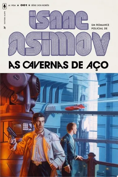 Cover of As Cavernas de Aço (eBook)