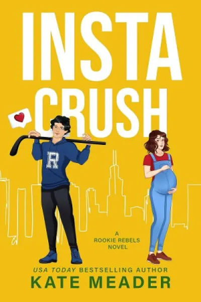 Cover of Instacrush: A Surprise Pregnancy Hockey Romance