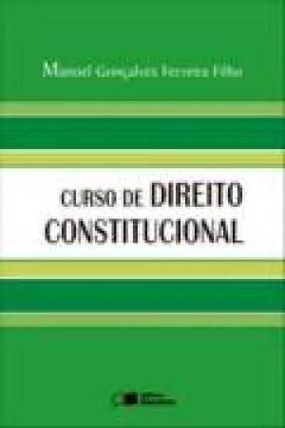 Cover of Curso de Direito Constitucional