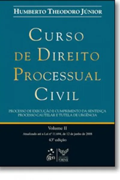 Cover of Curso de Direito Processual Civil Vol.2