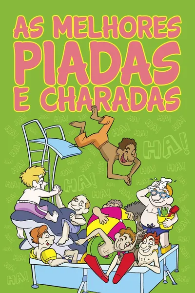 Cover of As melhores piadas e charadas