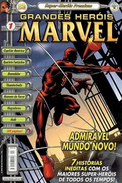 Cover of Grandes Heróis Marvel nº 1
