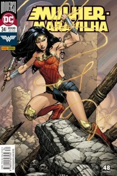 Cover of Mulher-Maravilha #34