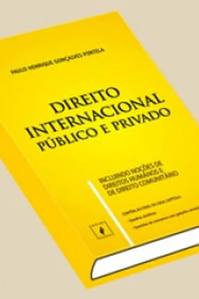 Cover of Direito Internacional Público e Privado