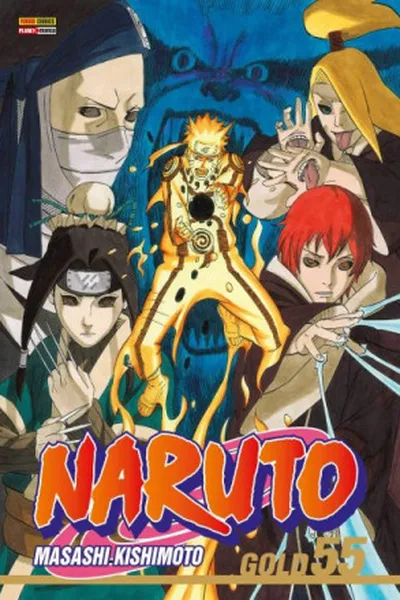 Cover of Naruto Gold #55
