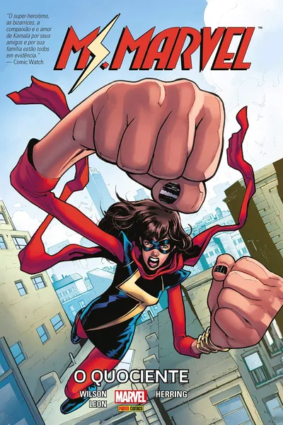 Cover of Ms. Marvel: O Quociente