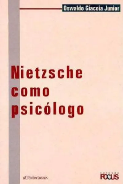 Cover of Nietzsche como psicólogo