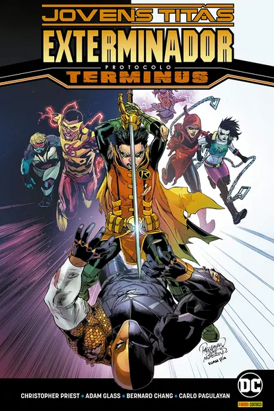 Cover of Jovens Titãs/Exterminador: Protocolo Terminus