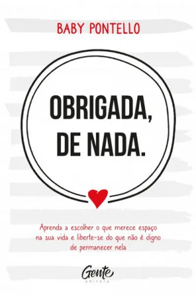 Cover of Obrigada, de nada