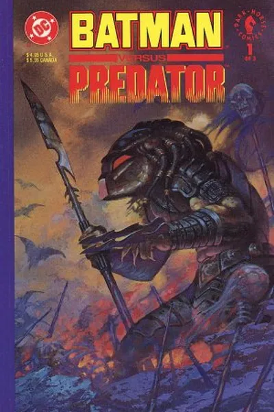 Cover of Batman versus Predador 1