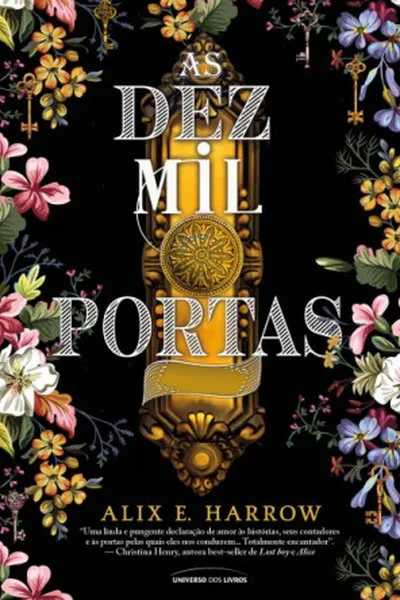 Cover of As dez mil portas