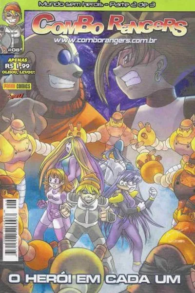 Cover of COMBO RANGERS #8