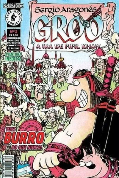 Cover of Groo A Ira de Pipil Khan nº 1