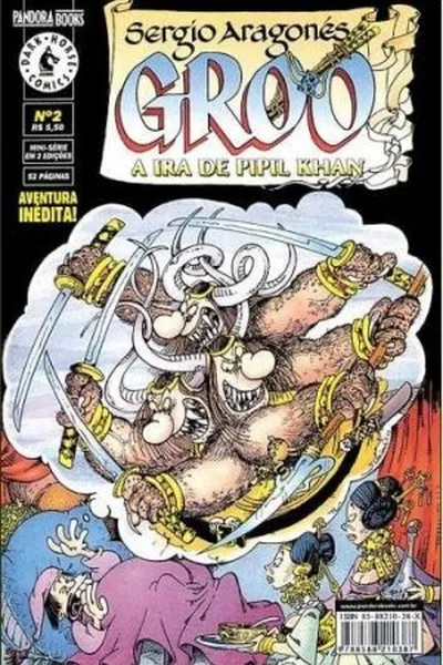 Cover of Groo A Ira de Pipil Khan nº 2
