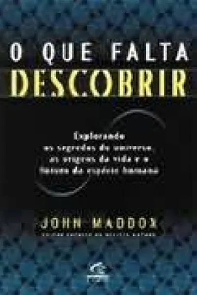 Cover of O Que Falta Descobrir